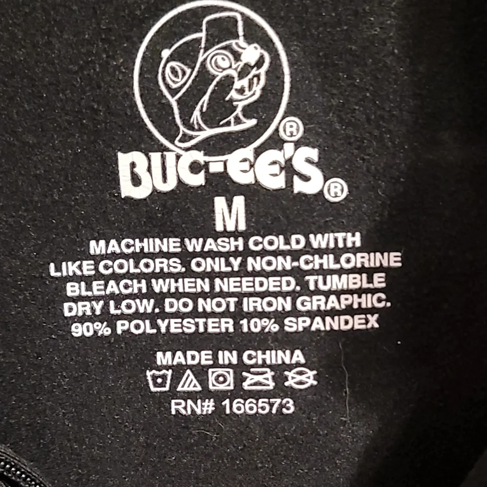 Buc-ee's Black Quarter Zip Pullover